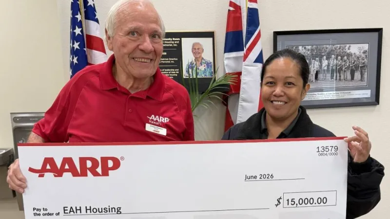 AARP commits $139,200 to strengthen communities throughout Hawaii