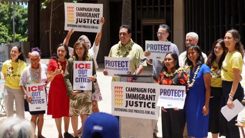 Hawaii legislators, advocates celebrate immigrant justice laws, honor lives lost to immigration enforcement