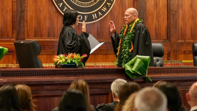 Hawai'i State Chief Justice Vladimir P. Devens honored in formal investiture ceremony