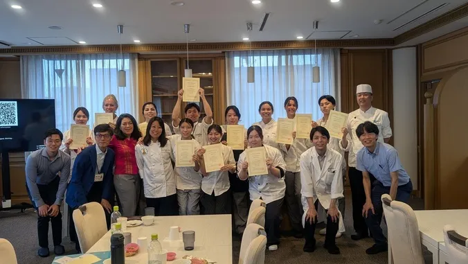 Cross-cultural cuisine: Kapiolani CC and Fukuoka students collaborate