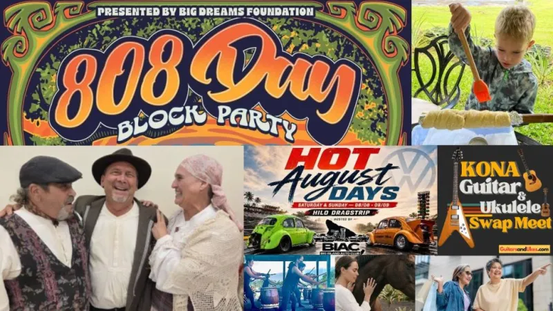 Top 10 things to do on Big Island for Aug. 7-13: Bake your own baumstriezel, 808 Day, Brain Health Scavenger Hunt, 'Chegamos' and more