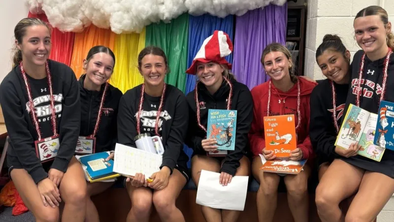 UH Hilo women's soccer team wins PacWest Community Engagement Award