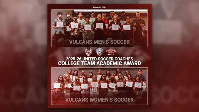 UH Hilo soccer teams earn national academic honors