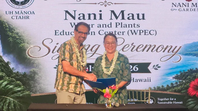 Historic Hilo gardens to serve as outdoor UH classroom