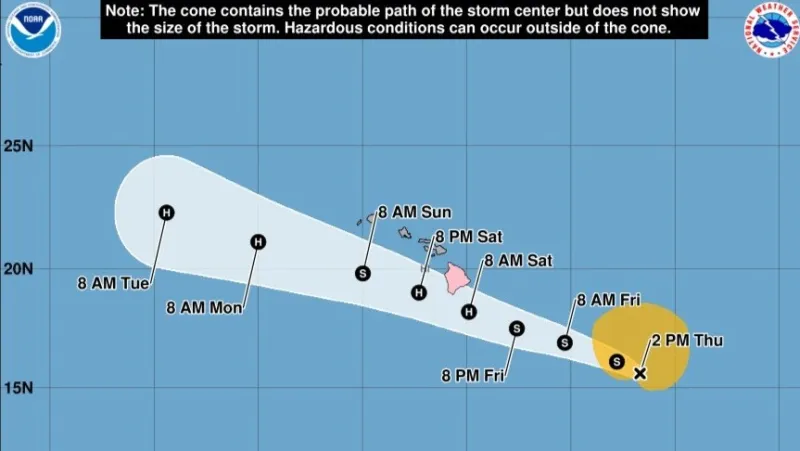 Tropical Storm Lala: Campus Closures Saturday-Sunday 8/15-8/16/26