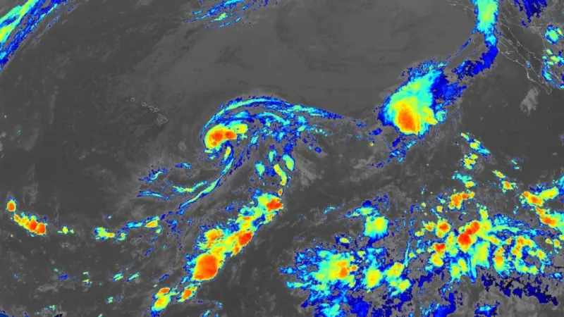 Weather update for Friday: Lala holding steady, tracking west-northwest, still forecast to become hurricane