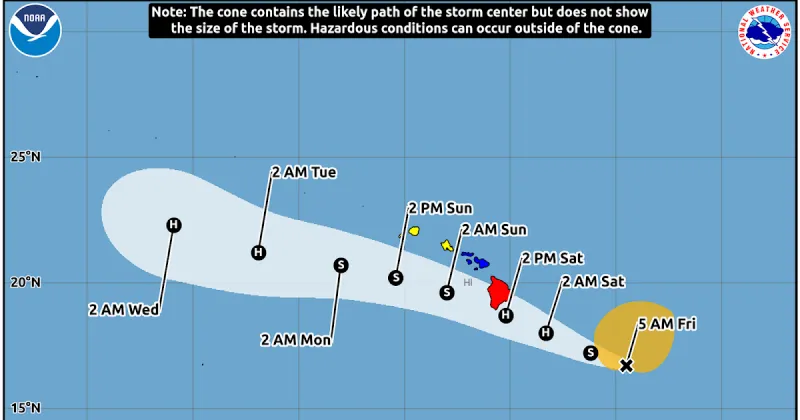 Green signs emergency proclamation, Jim Cantore in Hilo as Tropical Storm Lala expected to become hurricane before reaching Hawaii; state Supreme Court expedites...