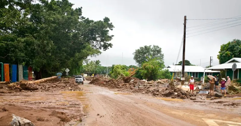 Massive destruction as Tropical Storm Lala blows through Hawaii; some may be without power for months; bridges out, neighborhoods isolated;120 flights canceled;...