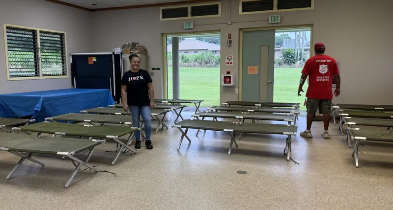 Salvation Army mobilizes meal services on Big Island for people displaced by Hurricane Lala