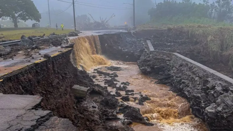 Cut off Ka Hospital now has access; path cleared on Highway 11 for first responders and staff