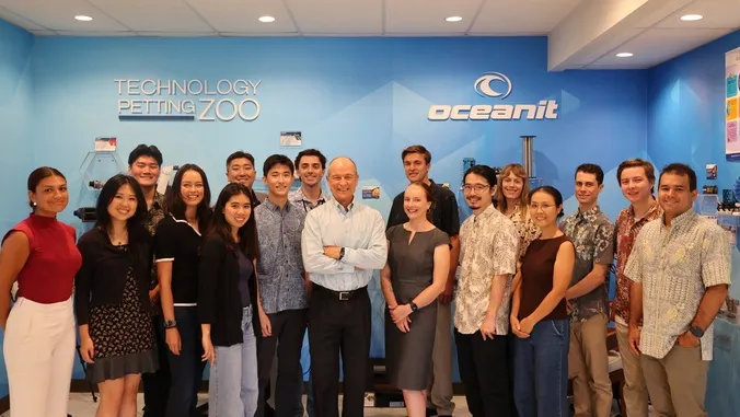 UH Mnoa engineering students showcase innovations at Oceanit summit