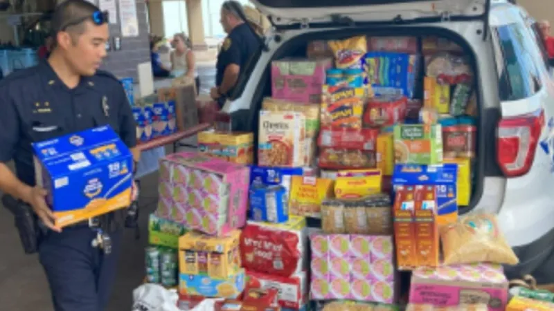 Hawai'i Police Department hosting Fill a Police Cruiser Kkua events to support Lala recovery