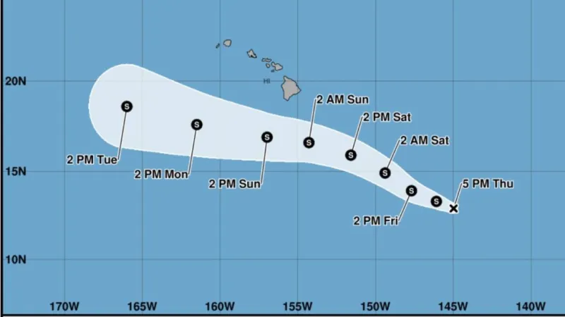 Get ready Big Island: Forecast says another storm will bring heavy rain, strong winds Saturday night into Sunday
