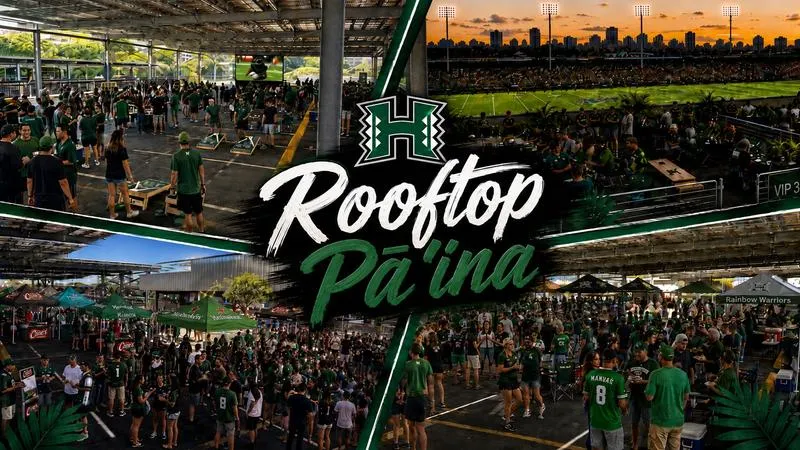 UH Athletics Unveils "Rooftop Pa'ina" -- A New Football Pregame Experience