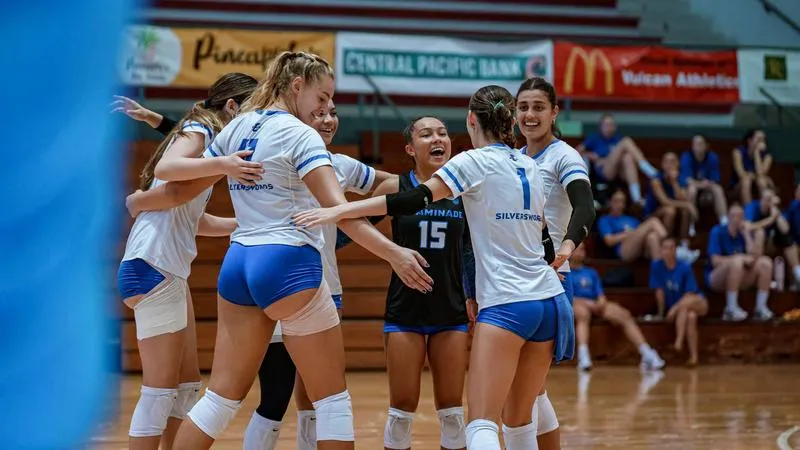 Volleyball Swept in Challenge Finale in Hilo