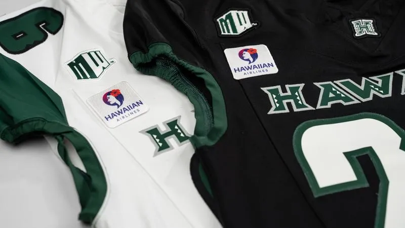 Football Jersey Patches Debut, Hawaiian Airlines Partnership