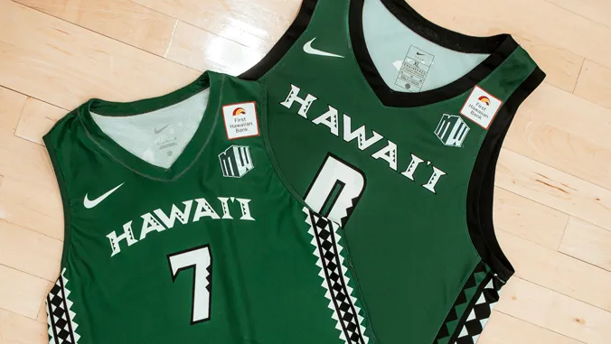 First Hawaiian Bank announced as jersey patch sponsor for UH women's volleyball, men's basketball