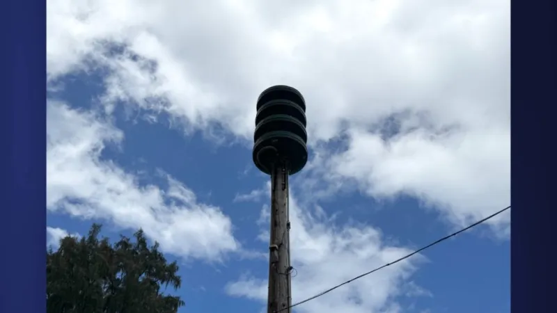 Hawaii's emergency siren test scheduled for Sept. 1