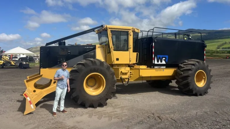 First-of-its-kind all-terrain fire fighting truck gifted to Hawai'i County