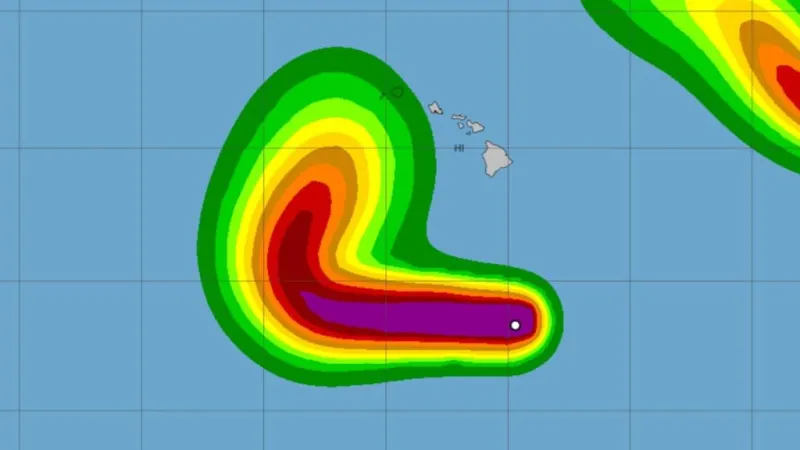 Lowell now a Category 4 hurricane; strong swells continue to move northward through island chain