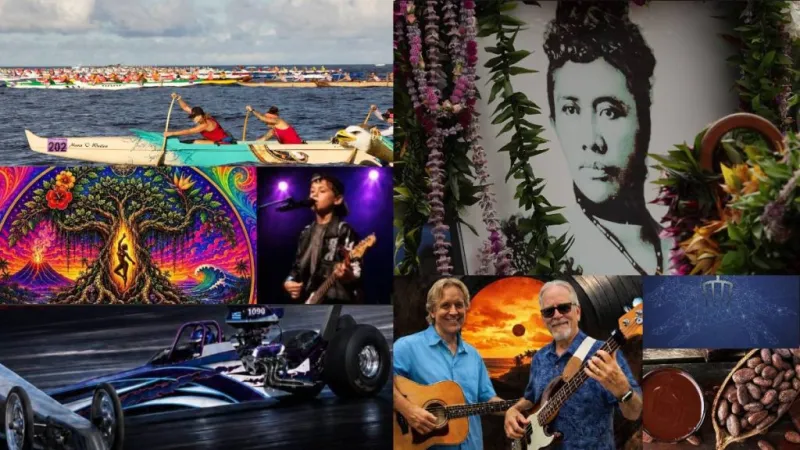 Top 10 things to do on Big Island during Labor Day Weekend: Canoe races and festival celebrate Queen Lili'uokalani, cacao tasting, drag races, Lala relief and more