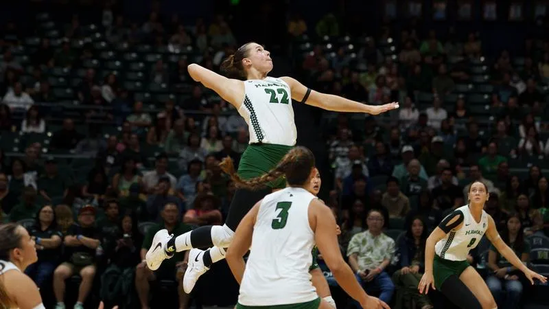 Women's Volleyball Wins Five-Set Thriller Over LMU