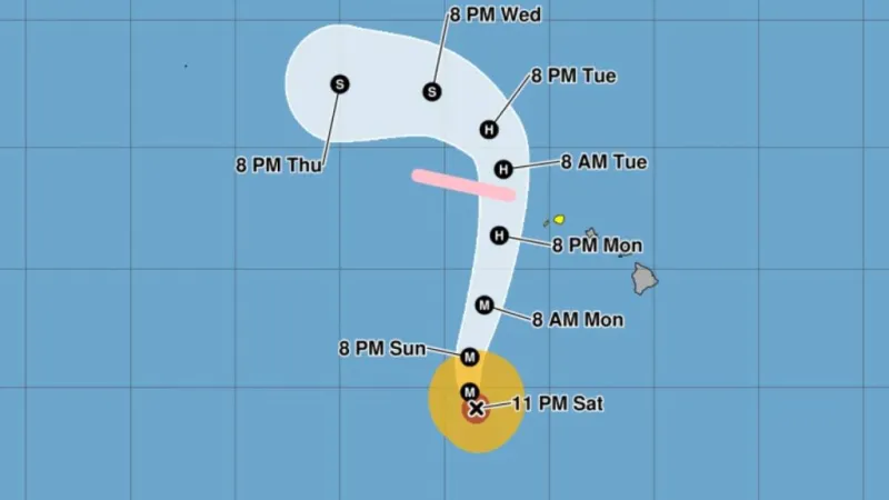 Lowell now a powerful Category 3 hurricane; some fluctuations in intensity possible through early Sunday
