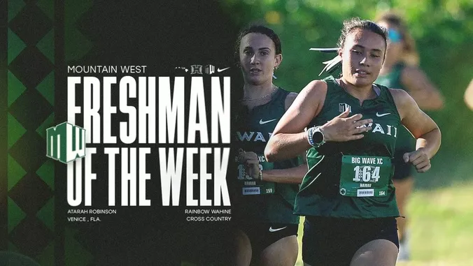 UH runner earns Mountain West Freshman of the Week