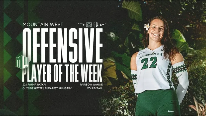 Panna Ratkai named Mountain West Women's Volleyball Offensive Player of the Week