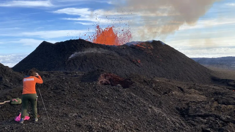 UH Hilo geologist Lis Gallant finds characteristics of lava flows some of her most interesting discoveries