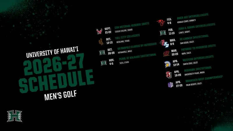 Men's Golf Unveils 2026-27 Schedule Highlighted by 50th Anniversary of "The Burns"