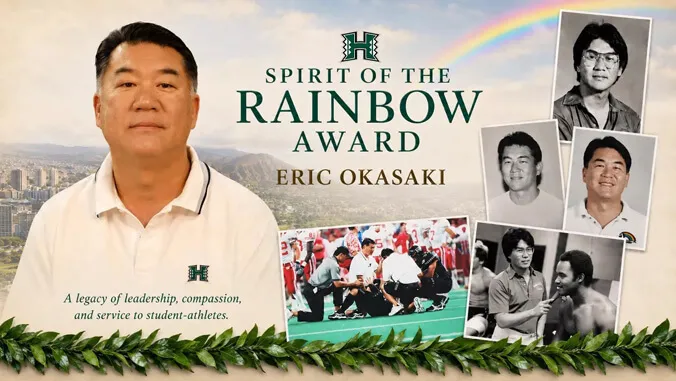 Eric Okasaki announced as recipient of the Spirit of the Rainbow Award
