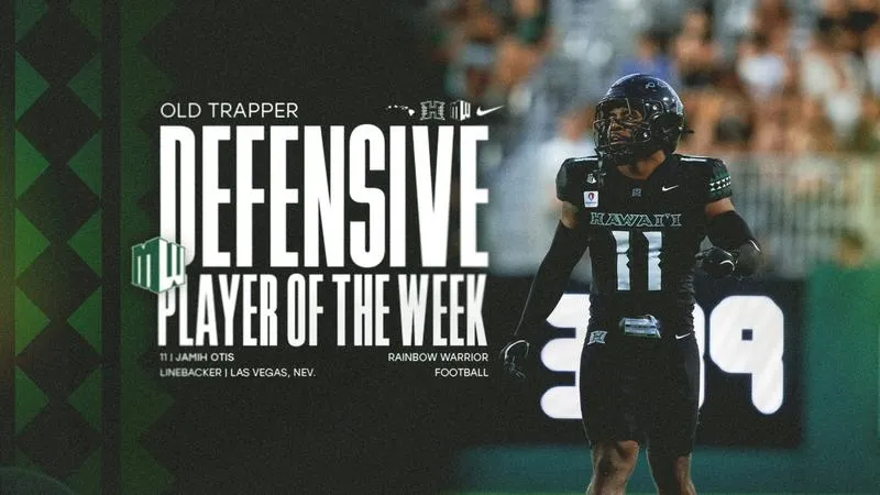 Otis Named Mountain West Defensive Player of the Week