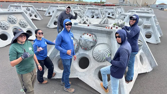 HDOT launches UH-developed hybrid reef to protect Hawaii's coastal highways