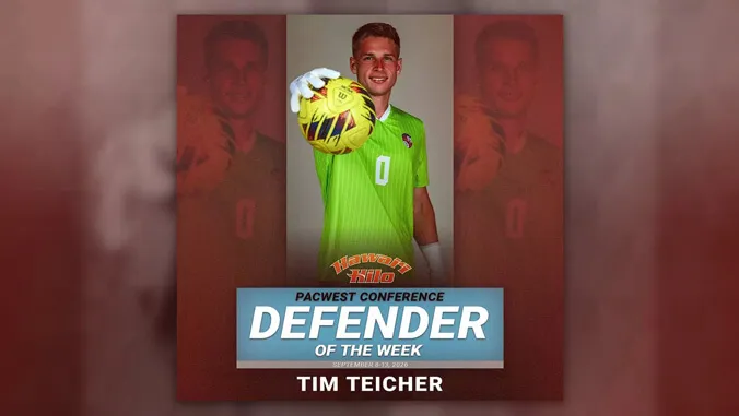 UH Hilo junior named PacWest Defender of the Week