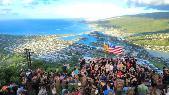 UH ROTC cadets climb Koko Head to remember 9/11