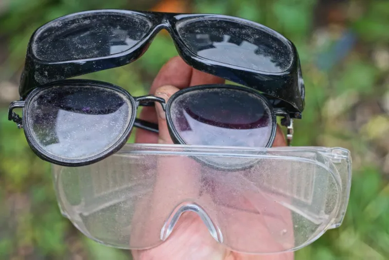 Storm preparedness should include protective eyewear