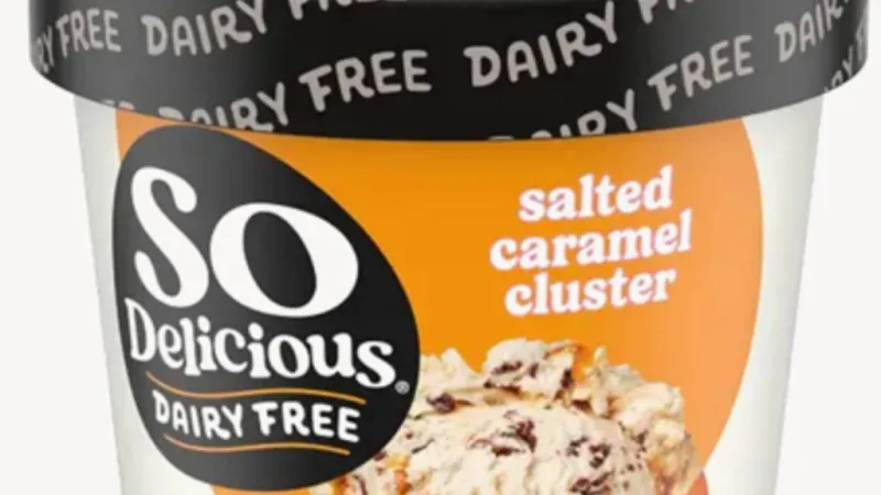State alerts public about recall of So Delicious dairy-free salted caramel frozen dessert