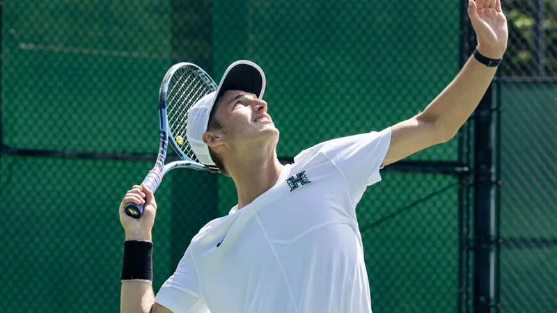 Men's Tennis Continues to Roll on Day 2 of Manoa Fall Classic