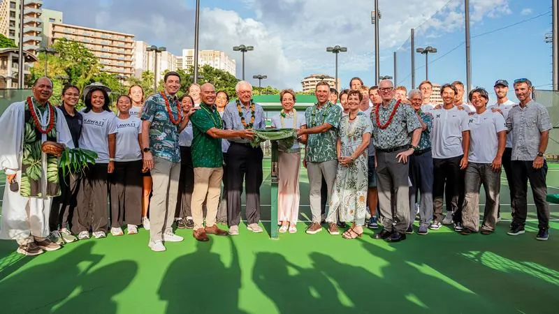 UH Tennis Complex's Center Court Named After Rick Fried