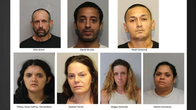 Hawaii police arrest, charge seven fugitives during multi-agency sweep