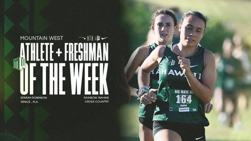 Robinson Sweeps Mountain West XC Weekly Honors