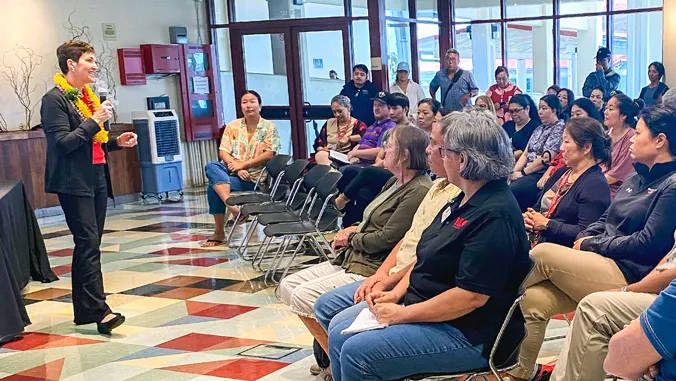 Hensel's UH Hilo visit goes deeper