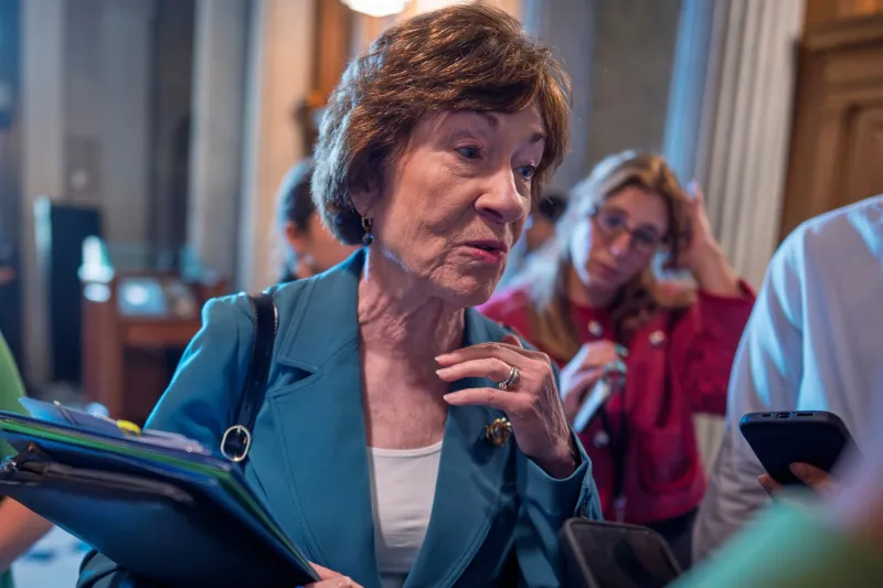 The FBI Anti-Corruption Squad Was Circling Susan Collins - Until Trump Got in the Way
