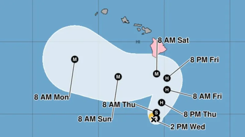 Nolo strengthens slightly, expected to make sharp turn to north, northeast Thursday