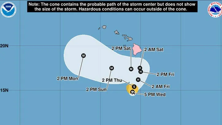Tropical Storm Nolo: UH Hilo and Hawaii Community College campus closures Thurs-Fri 9/24-25/2026