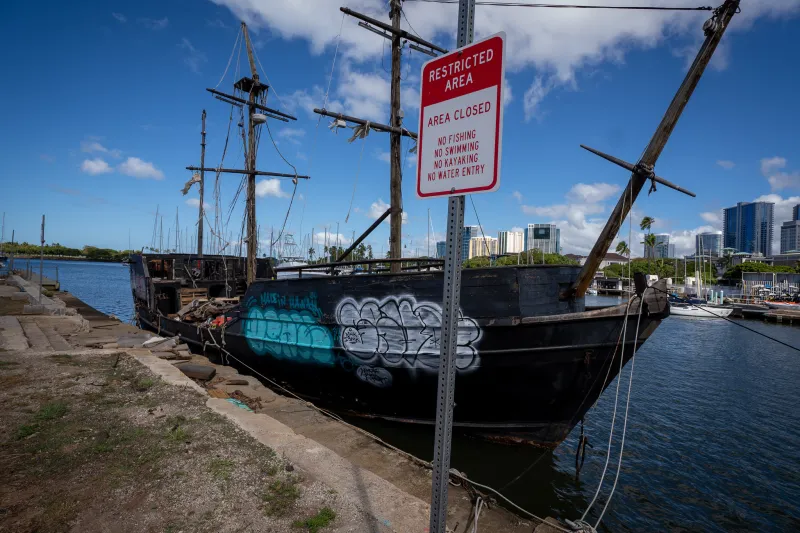 Ala Wai 'Pirate Ship' Is Pau But Public Is Stuck With The Bill