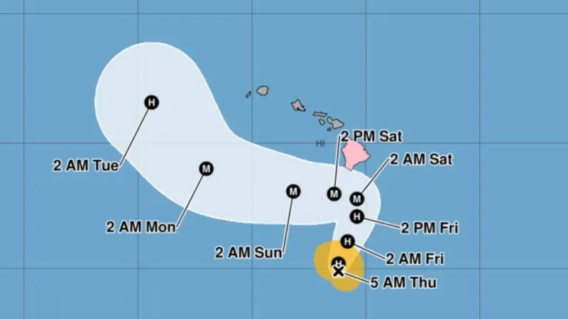 Nolo forecast to become major hurricane by Saturday; Big Island should brace for damaging impacts