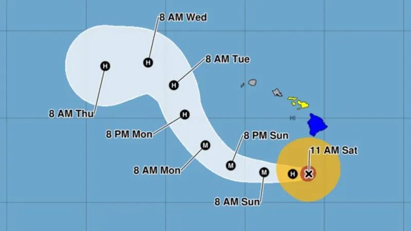 Nolo weakens to Category 1 storm; hurricane watch discontinued for Big Island