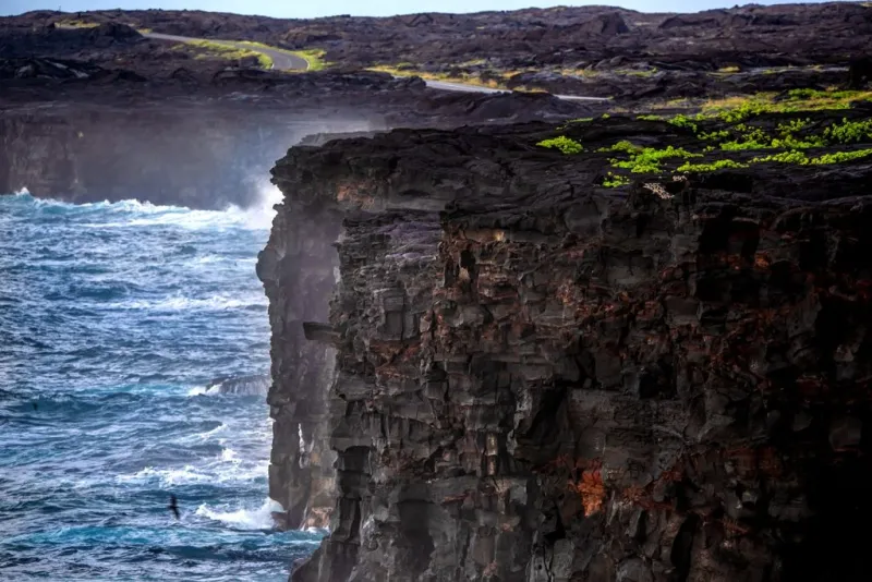 Hlei Sea Arch collapses in Hawai'i Volcanoes National Park
